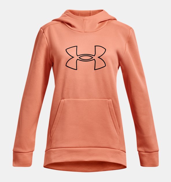 Under Armour Girls' Armour Fleece® Big Logo Hoodie
